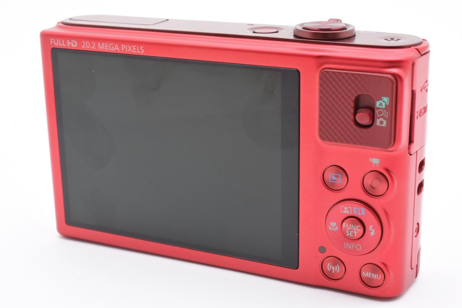 極上品 Canon Powershot SX620HS レッド バッテリーチャージャーセット 