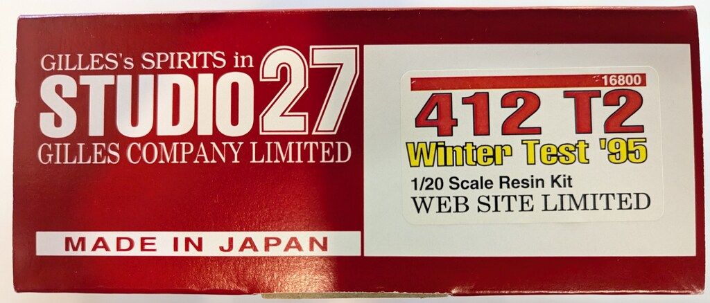 STUDIO27 1|20 412 T2 CANADIAN GP 95