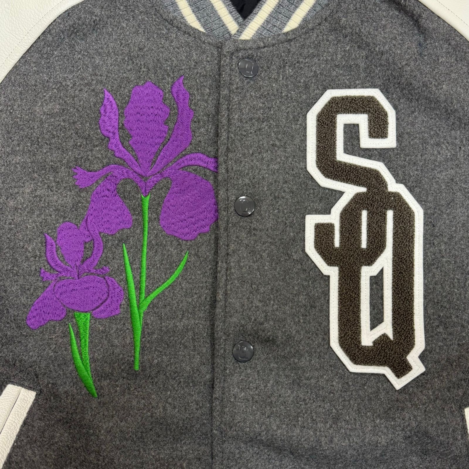 新品SEQUEL シークエル VARSITY JACKET スタジャン