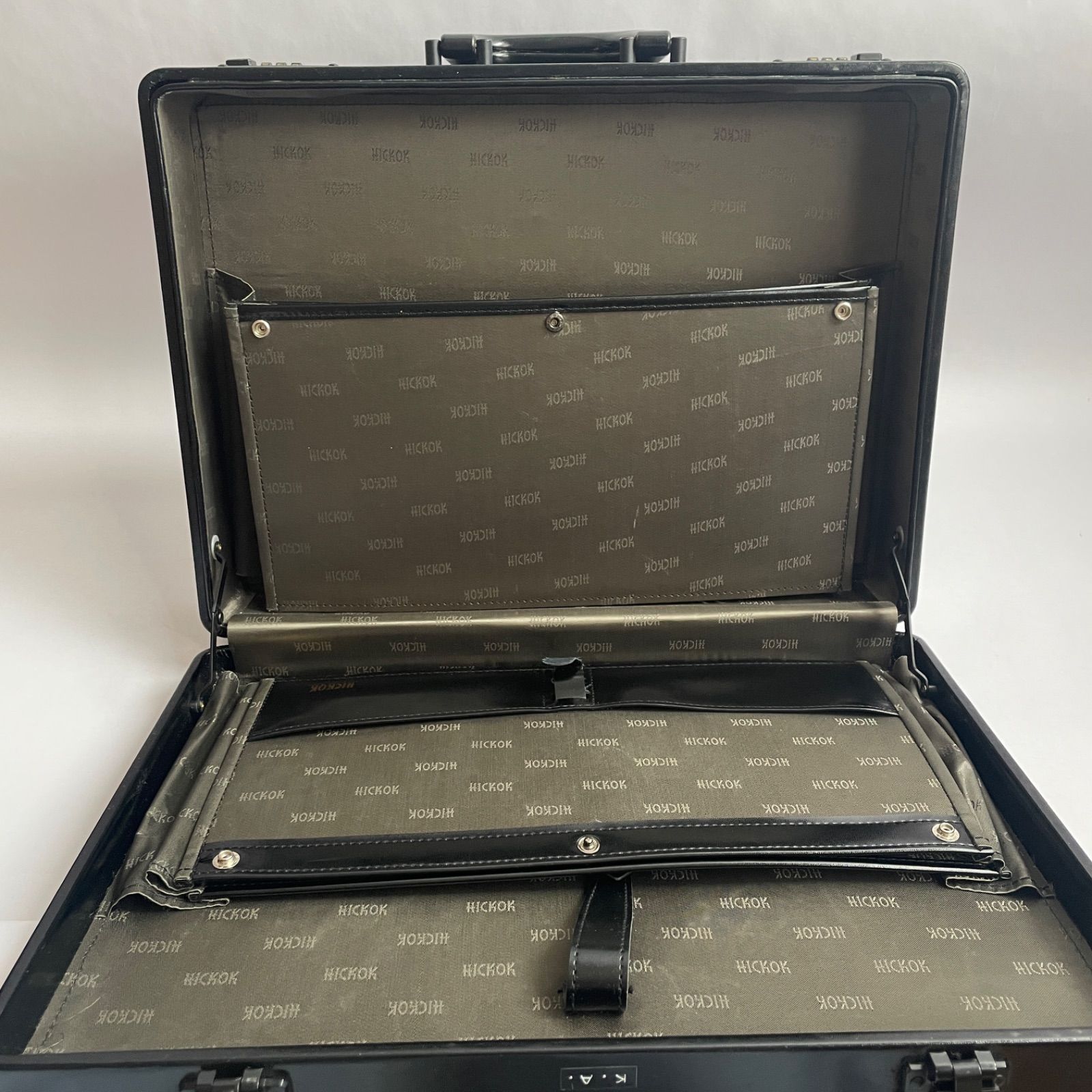 良 ヒコック HICKOK U.S.A ダイヤルロック アタッシュケース ブラック 