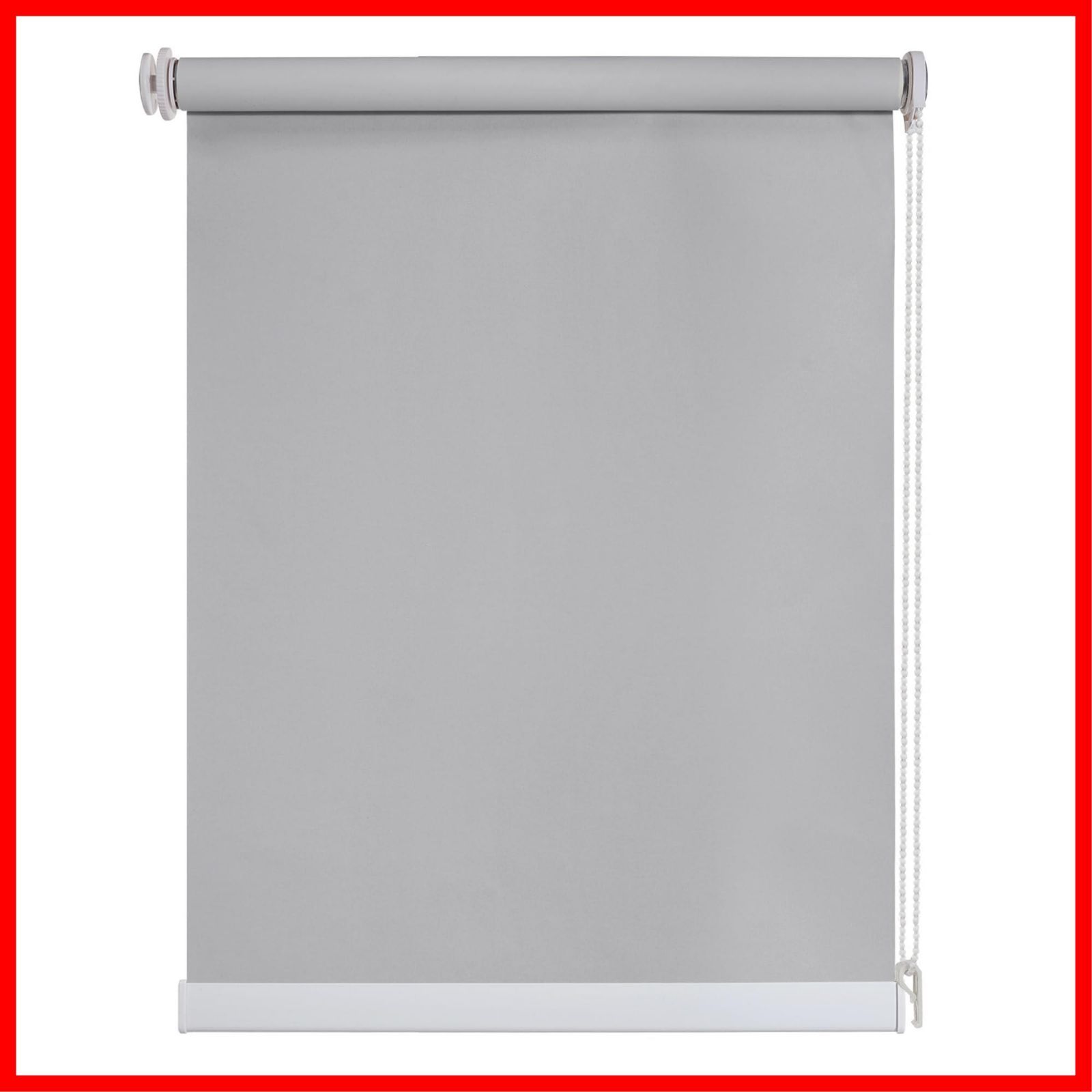 新着商品 Deconovo ロールスクリーン 突っ張り式 ロールカーテン 1級遮光 UVカット 穴あけ不要 取り付け簡単 目隠し 断熱 防寒 幅50cm丈135cm グレー