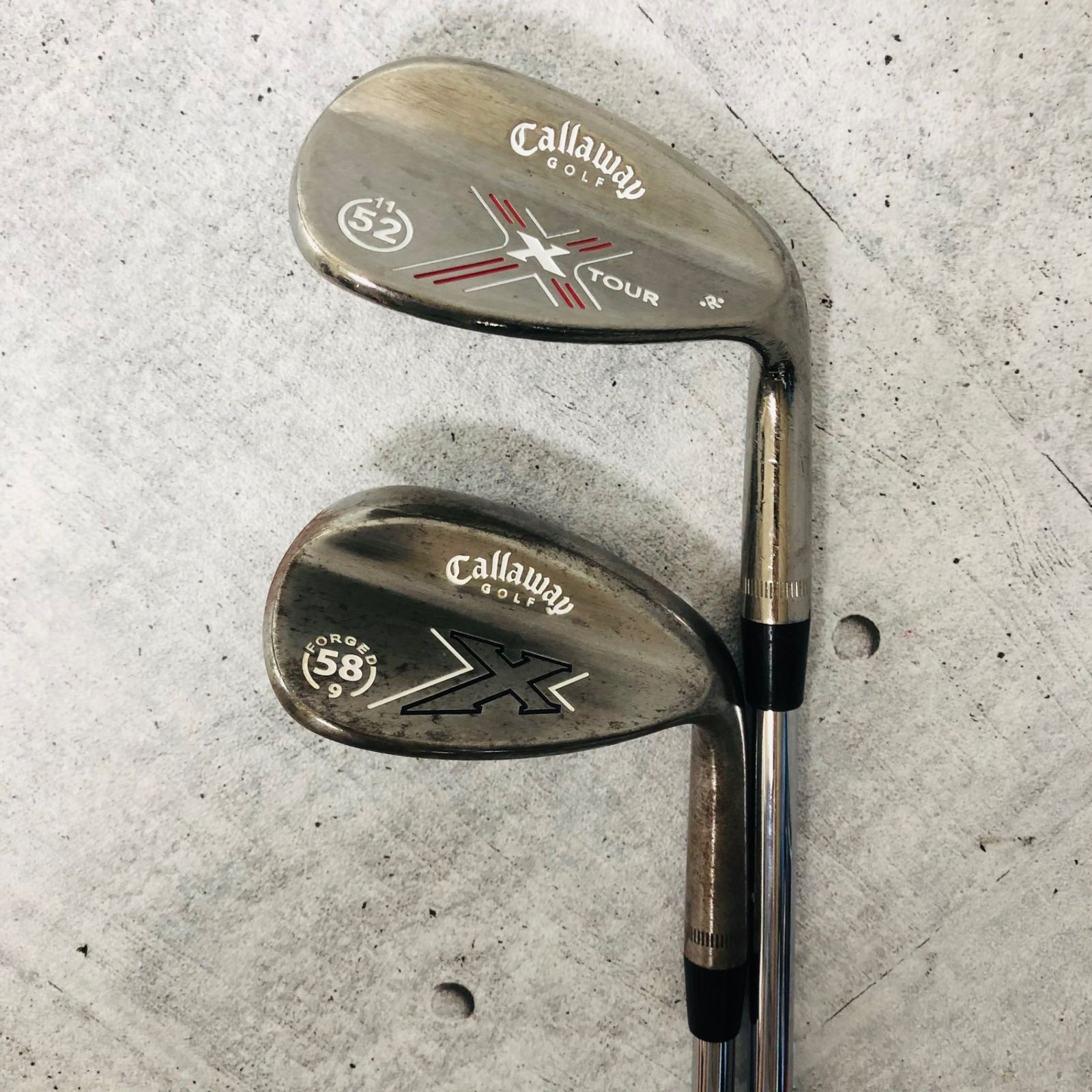 Callaway キャロウェイ X TOUR  X FORGED 52°W 58°W 2本 メンズ ゴルフ クラブ ウェッジ  初心者 入門 Callaway キャロウェイ X TOUR X FORGED 52°W 58°W 2本 メンズ