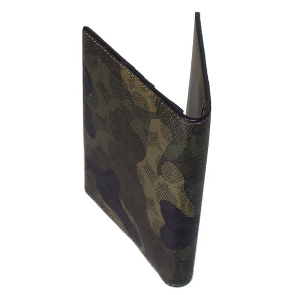 コーチ パスポートケース COACH コーティングキャンバス レザー