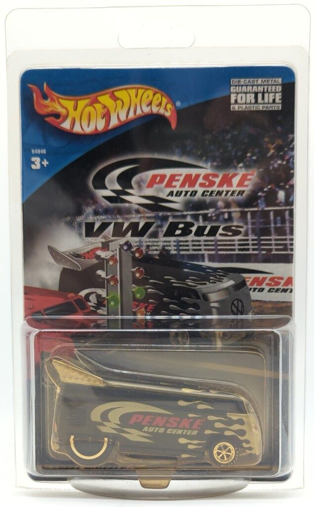 Hot Wheels VW Bus PENSKE　2001年製 N9-10 HOT WHEELS PENSKE AUTO CENTER - VW DRAG BUS - 2001