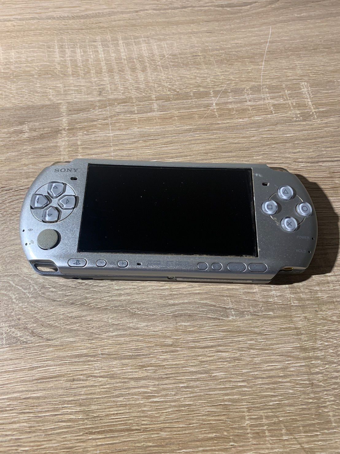 5673 PlayStation ポータブル PSP 3000 ミスティック シルバー 動作 済み