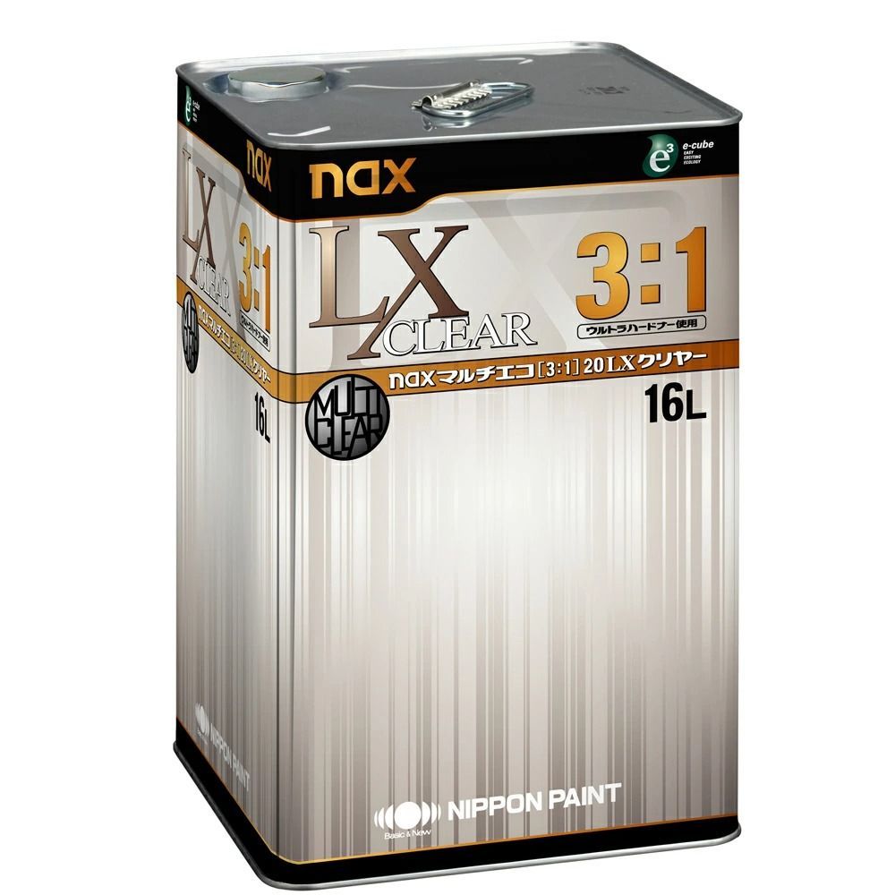日本ペイント 3001274 naxマルチエコ 3 1 20 LXクリヤー 16L×1缶