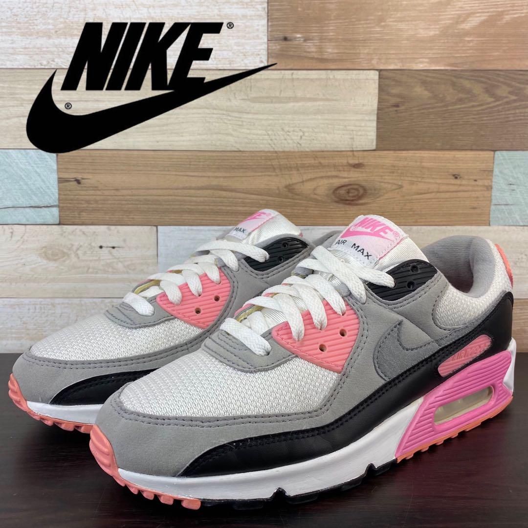 Nike air max 90 pink and grey online