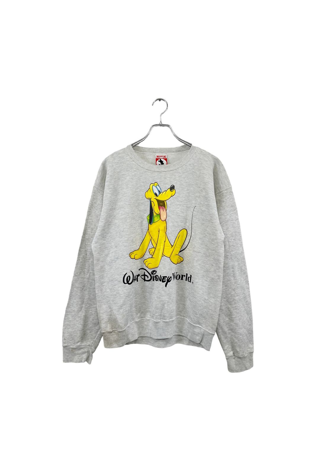 90's Made in USA MICKEY,INC pluto sweat プルート ディズニー