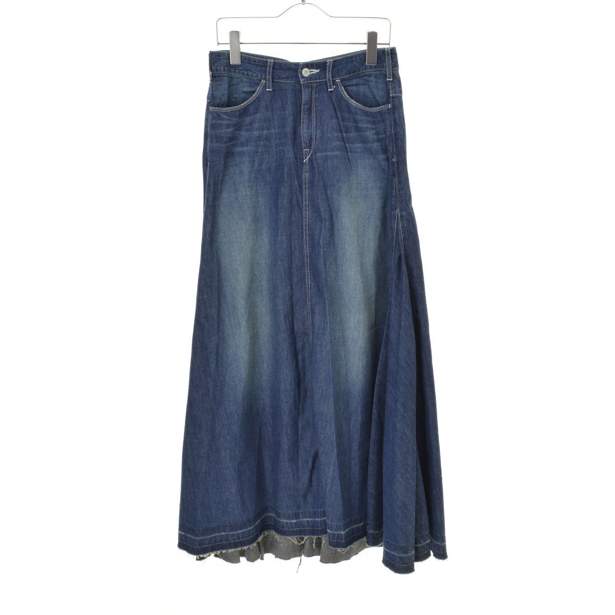 イエナウォードブルーマキシ丈デニムロングスカート 注文 IENA（イエナ  