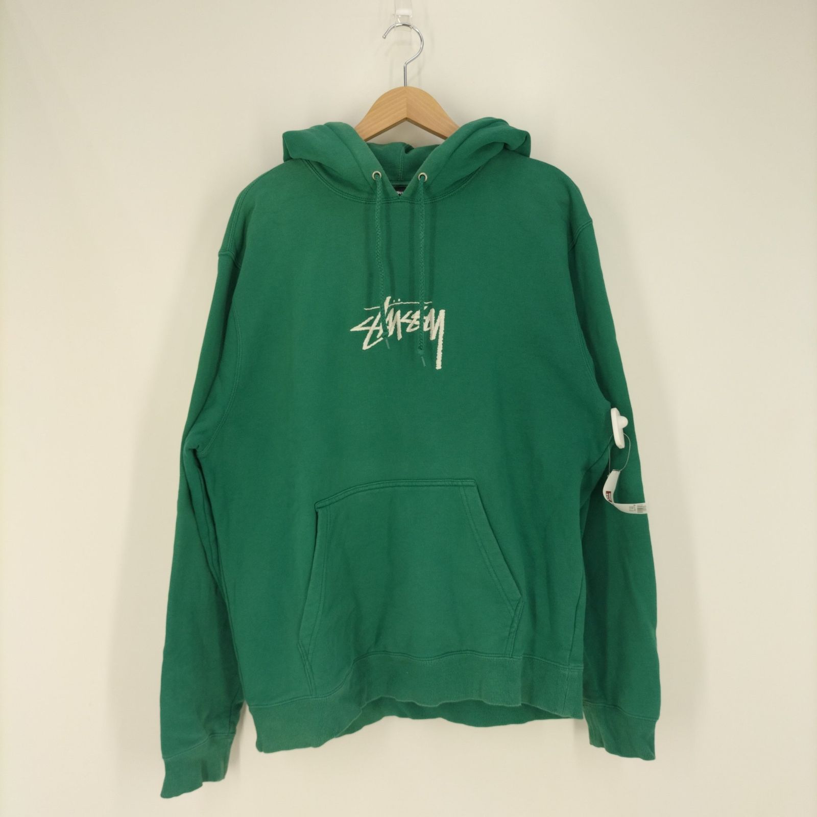 ステューシー Stussy STOCK LOGO APP. APPLIQUE HOODIE メンズ JPN：L