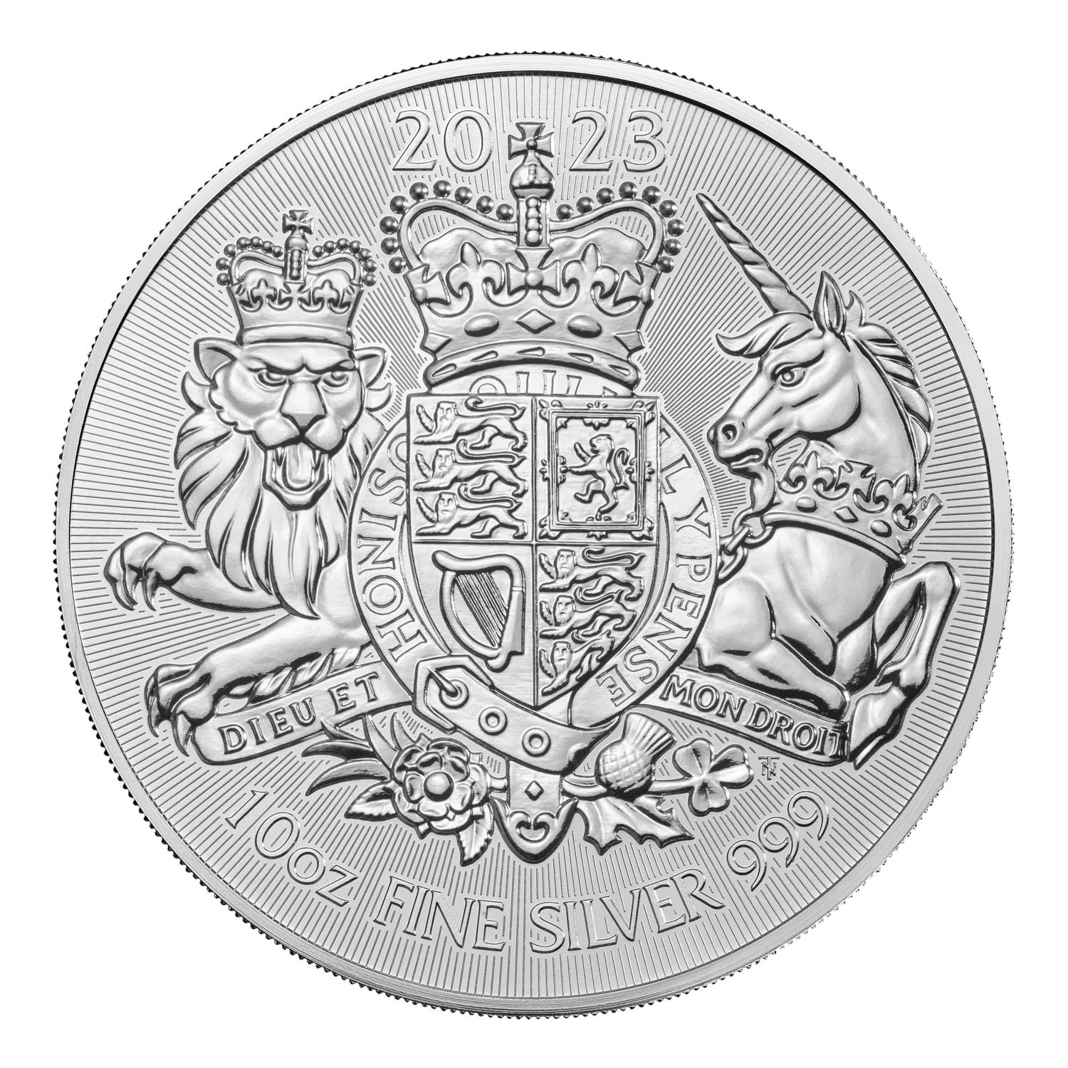 [保証書・カプセル付き] 2019年 (新品) イギリス「英国王室の紋章・ライオン・ユニコーン 」純銀 1オンス 銀貨 保証書・カプセル付き] 2019年 (新品) イギリス「英国王室の紋章