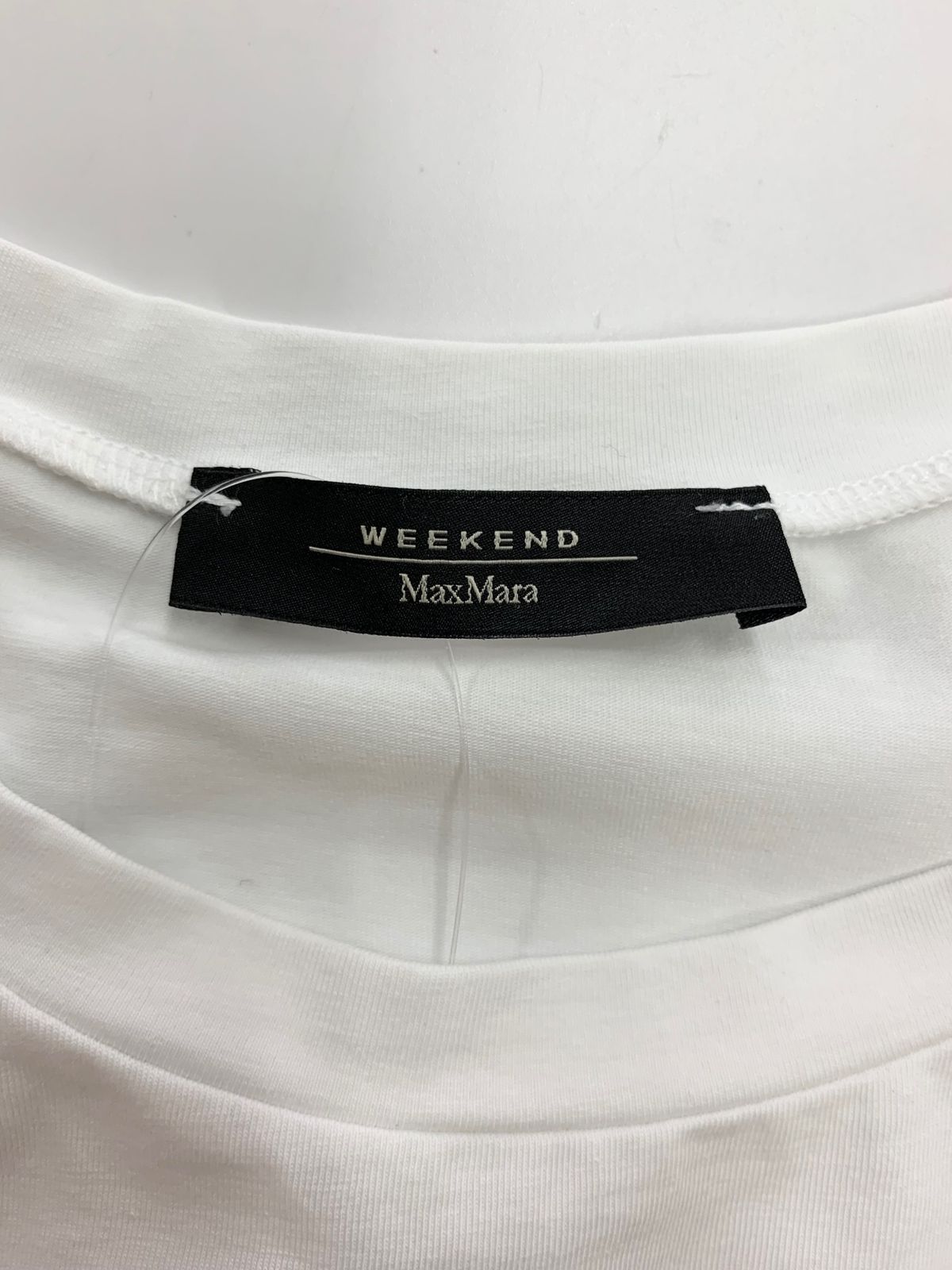 ウィークエンドマックスマーラ 59410101670 Tシャツ ホワイト 袖切替  