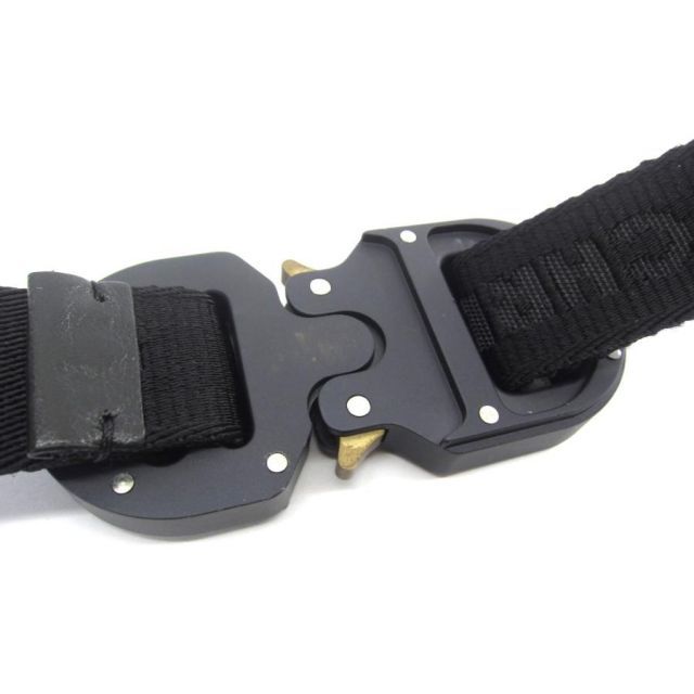 DIOR×ALYX レザーベルト 85 ローラーコースターバックル