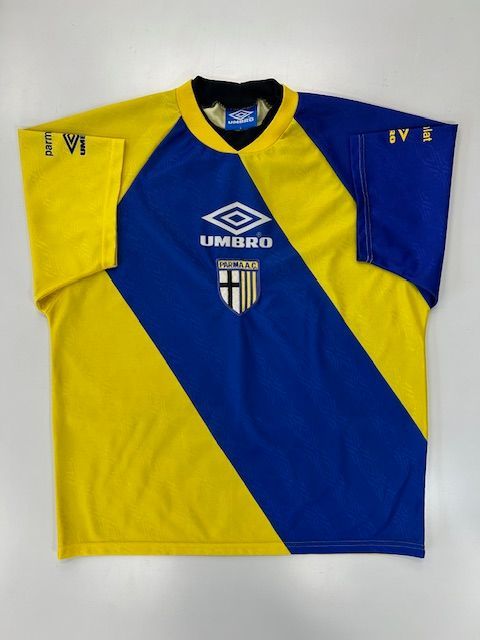 パルマ　ユニフォーム　UMBRO 1991/92 UMBRO Parma アンブロ パルマ アウェイユニフォーム Lサイズ