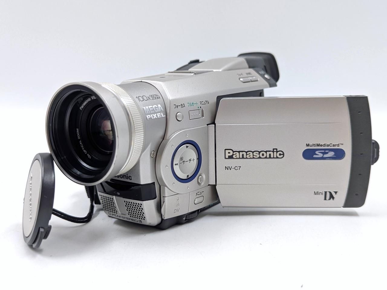 miniDVのダビングに Panasonic パナソニック ビデオカメラ NV C 7 02 7日間保証付き