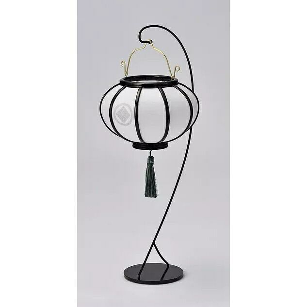 盆提灯 岐阜提灯 置き提灯 創作提灯 風鈴灯 家紋入 中 黒塗 白無地 メタルスタンド付 高さ50cm P20 10075 LED コードレス 初盆 新盆 お盆 WWW_OPDRERGINERDOGAN_COM