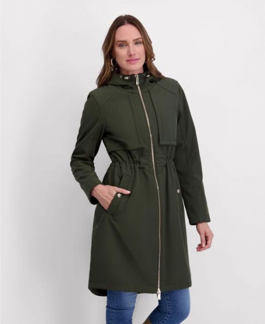 ジャケット・アウター na.e Half Coat Olive 送料無料】 ケンジー レディース ジャケット・ブルゾン アウター