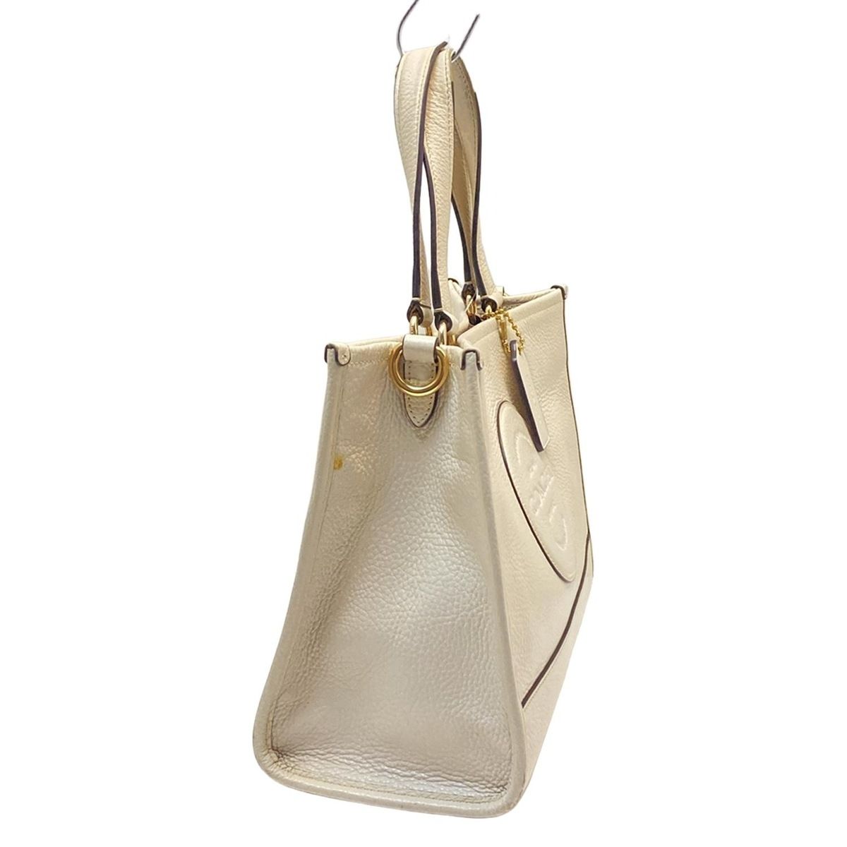 COACH(コーチ) トートバッグ - C2004 白 レザー - メルカリ