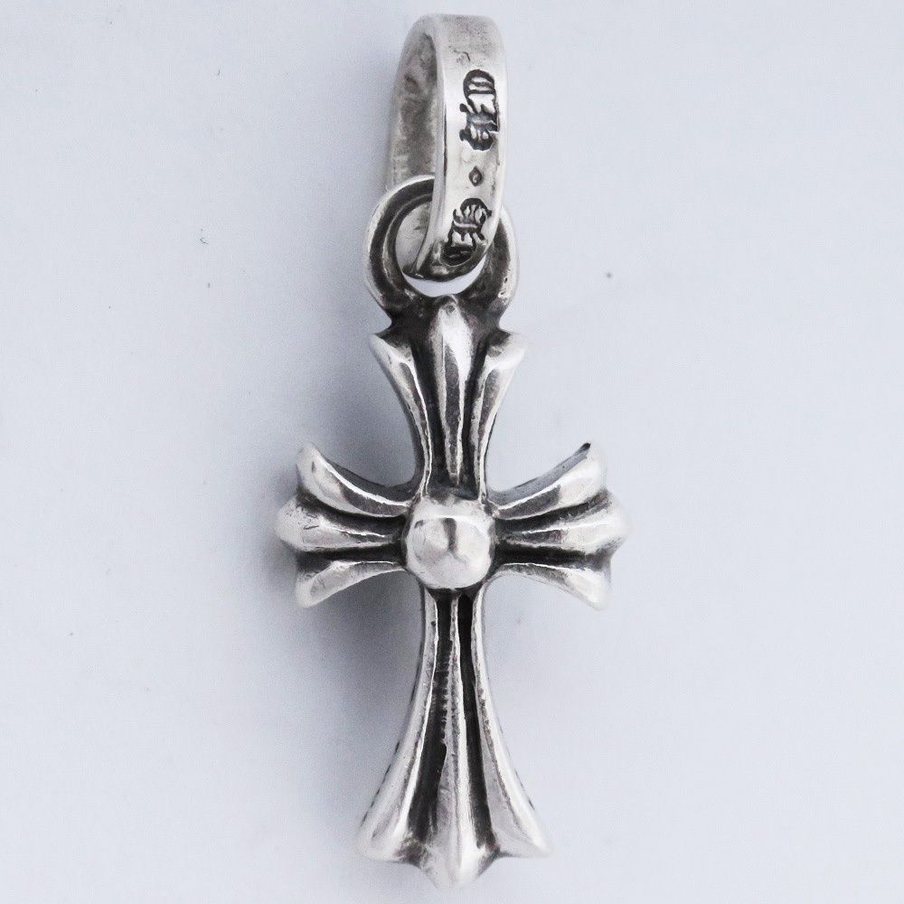 CHROME HEARTS CHクロス ベビーファット チャーム シルバー CHROME