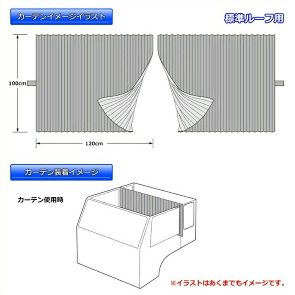 人気商品】ジェットイノウエJET INOUEトラックカーテンりらか センター