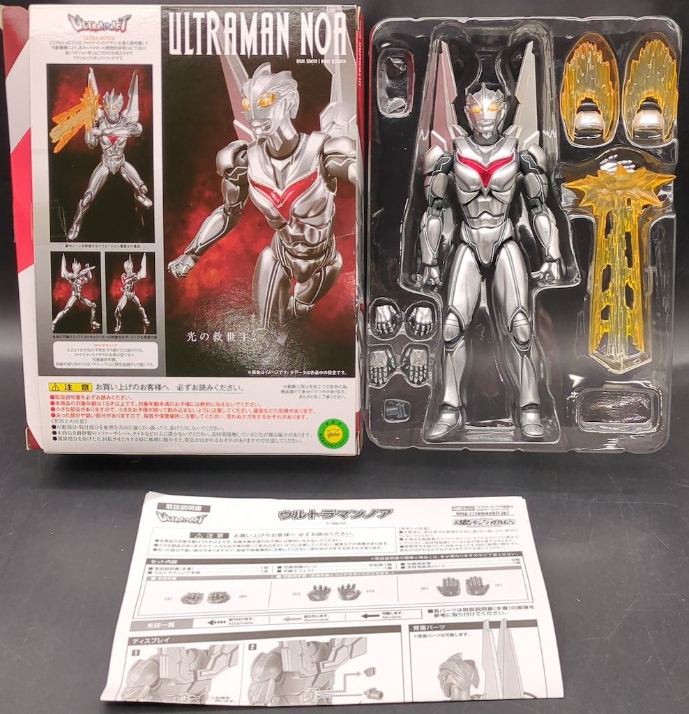 ウルトラアクト ウルトラマンノア ダークザギ 欠品・塗装乱れ有り