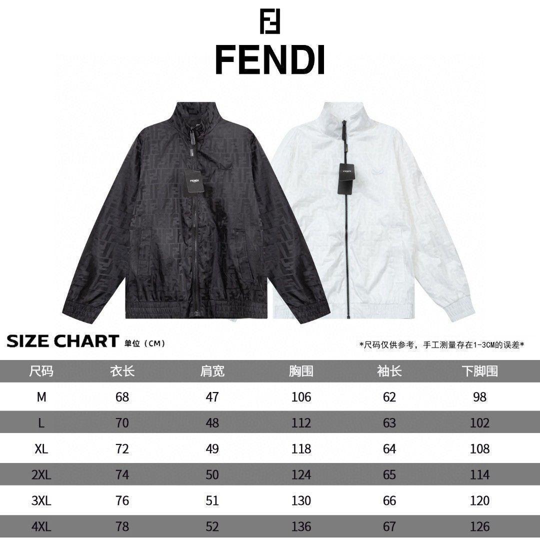FENDI ジャケット FENDI レザージャケット | ブラック | FARFETCH JP