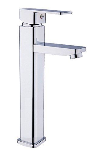 30cm ライフシステム SK7 洗面用 シングルレバー 混合水栓 手洗いボウル用 立水栓 ロング水栓 洗面台 手洗い鉢 トール水栓 蛇口 水道 取り付けホース付き (30cm)