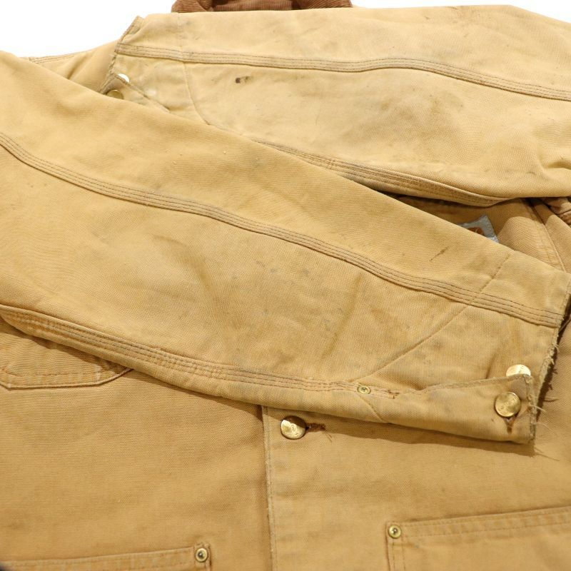 00s Carhartt 裏地ブランケット ミシガンチョアコート ダック