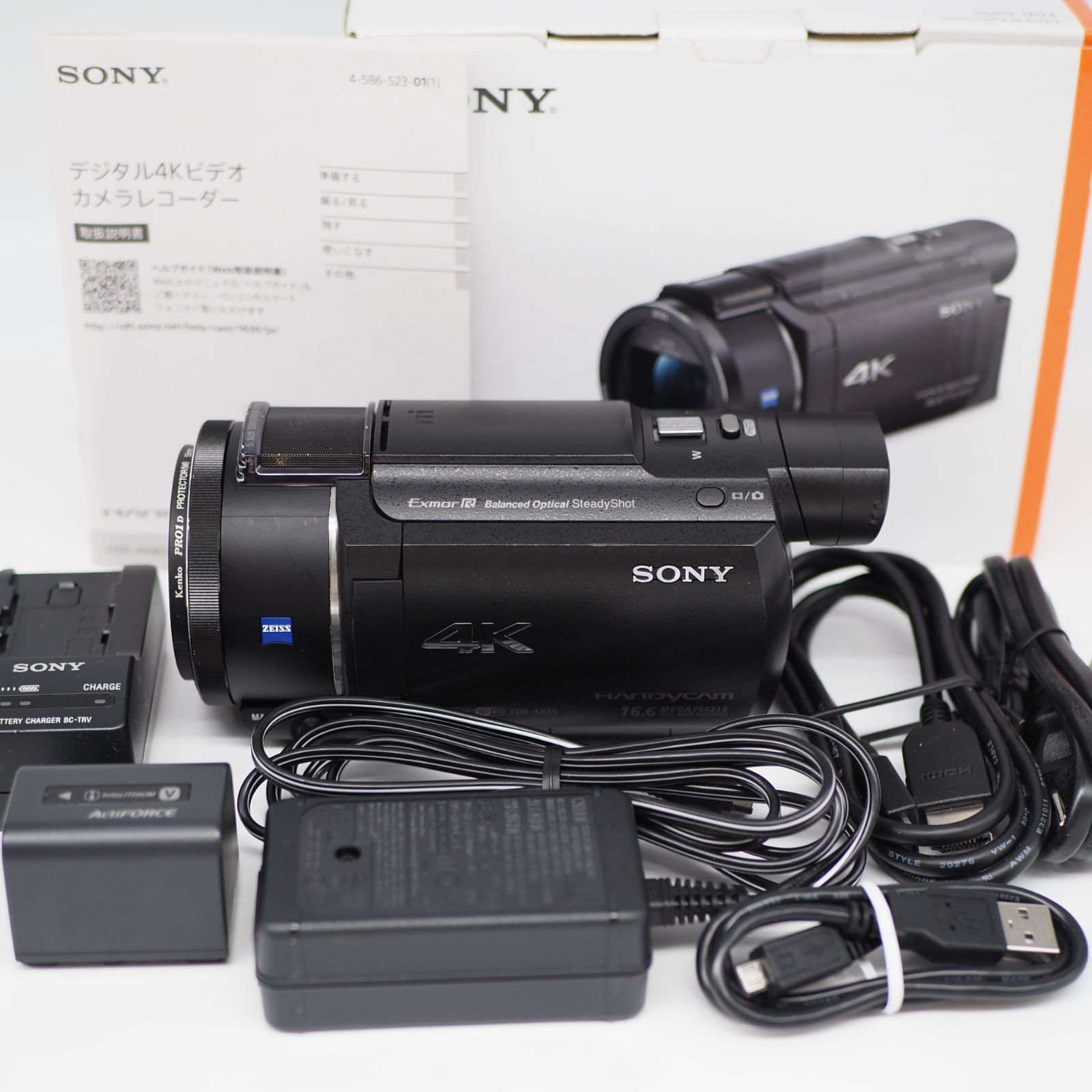 □極上品□ SONY FDR-AX55 デジタル4Kビデオカメラレコーダー - メルカリ