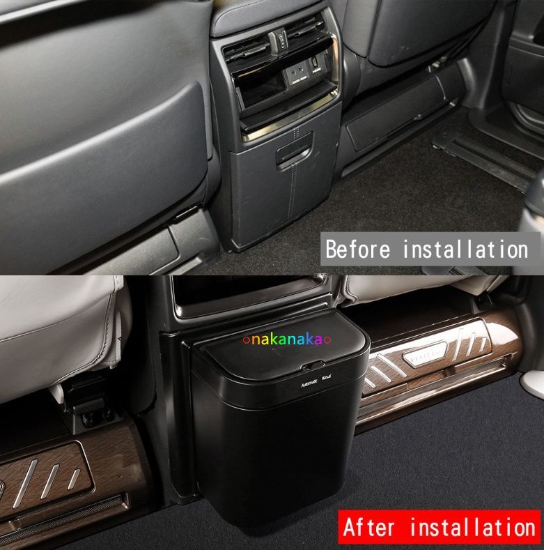 23 款トヨタアルファード ヴェルファイア 40 系対応 スマートゴミ箱 アルファード内装改装用