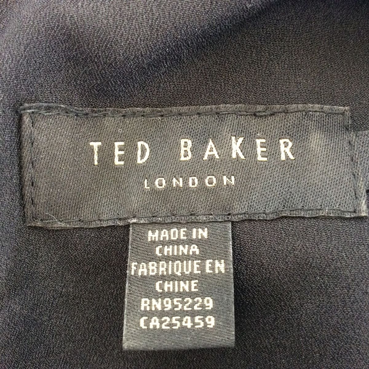 TED BAKER(テッドベイカー) ワンピース サイズ1 S レディース - 黒