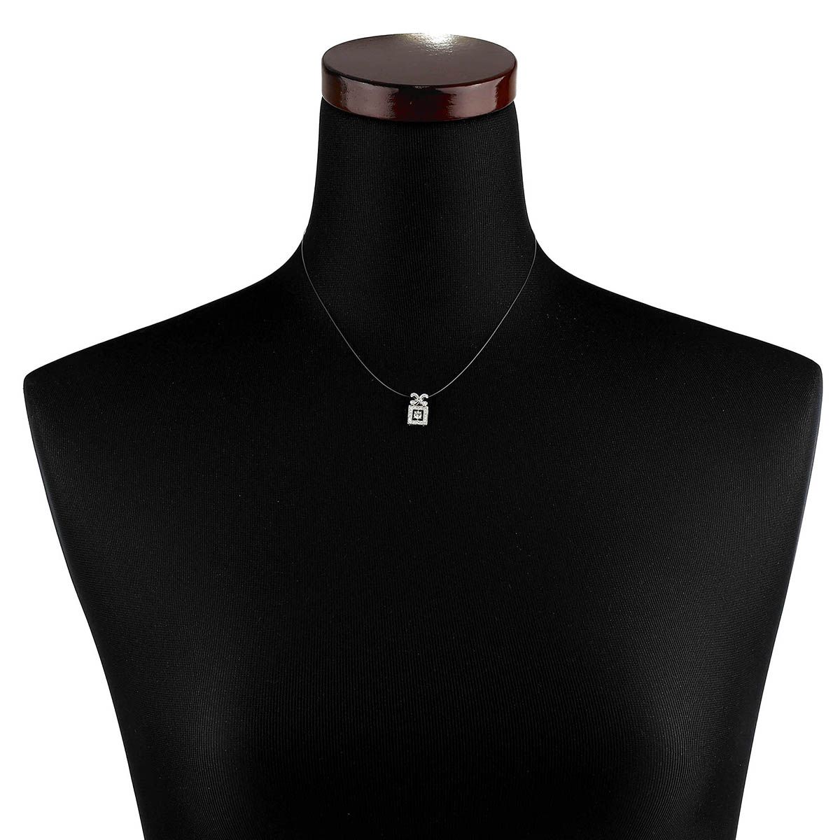 ダイヤモンド 0.3ct ホワイトゴールド K18WG ペンダントトップ 中古 