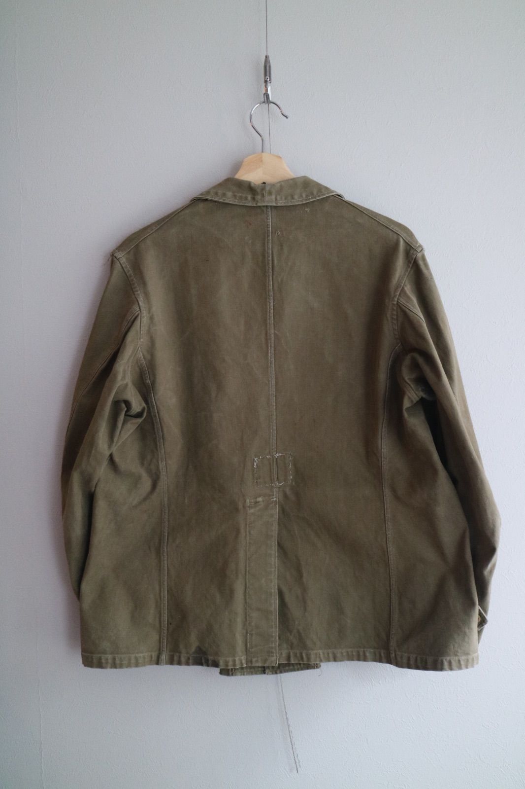 30s-40s French Army M38 Bourgeron Jacket フランス軍 ボー