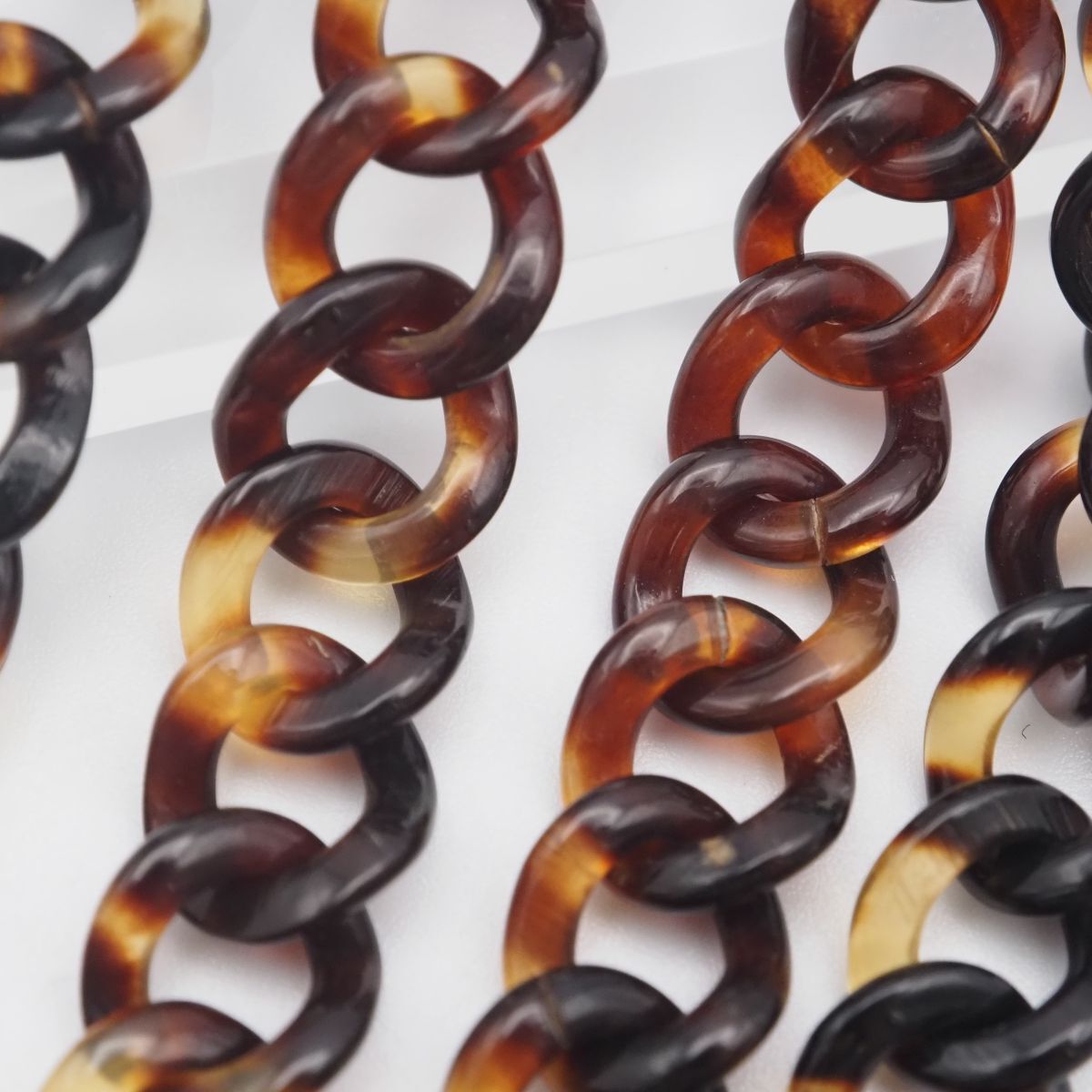 2AD77 鼈甲べっ甲 ネックレス G773 鼈甲 べっ甲 ネックレス 2連