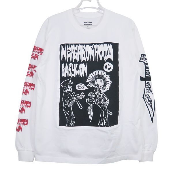 NEIGHBORHOOD ロンT L NEIGHBORHOOD ネイバーフッド x BABYLON バビロン 24SS