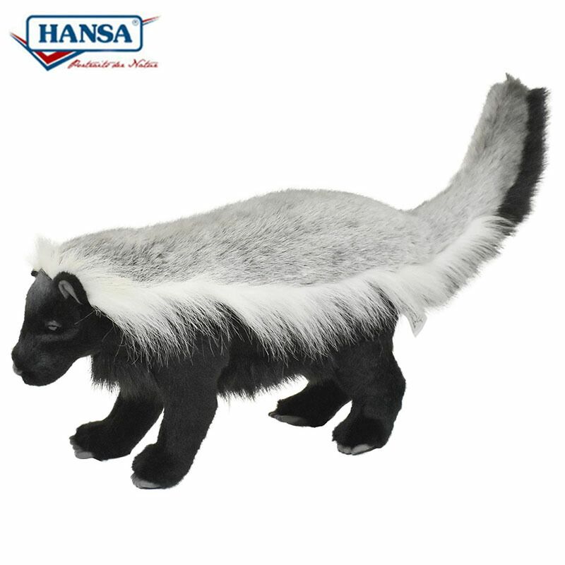 HANSA 7815 ラーテル 50cm HONEY BADGER 世界一怖い物知らずの動物