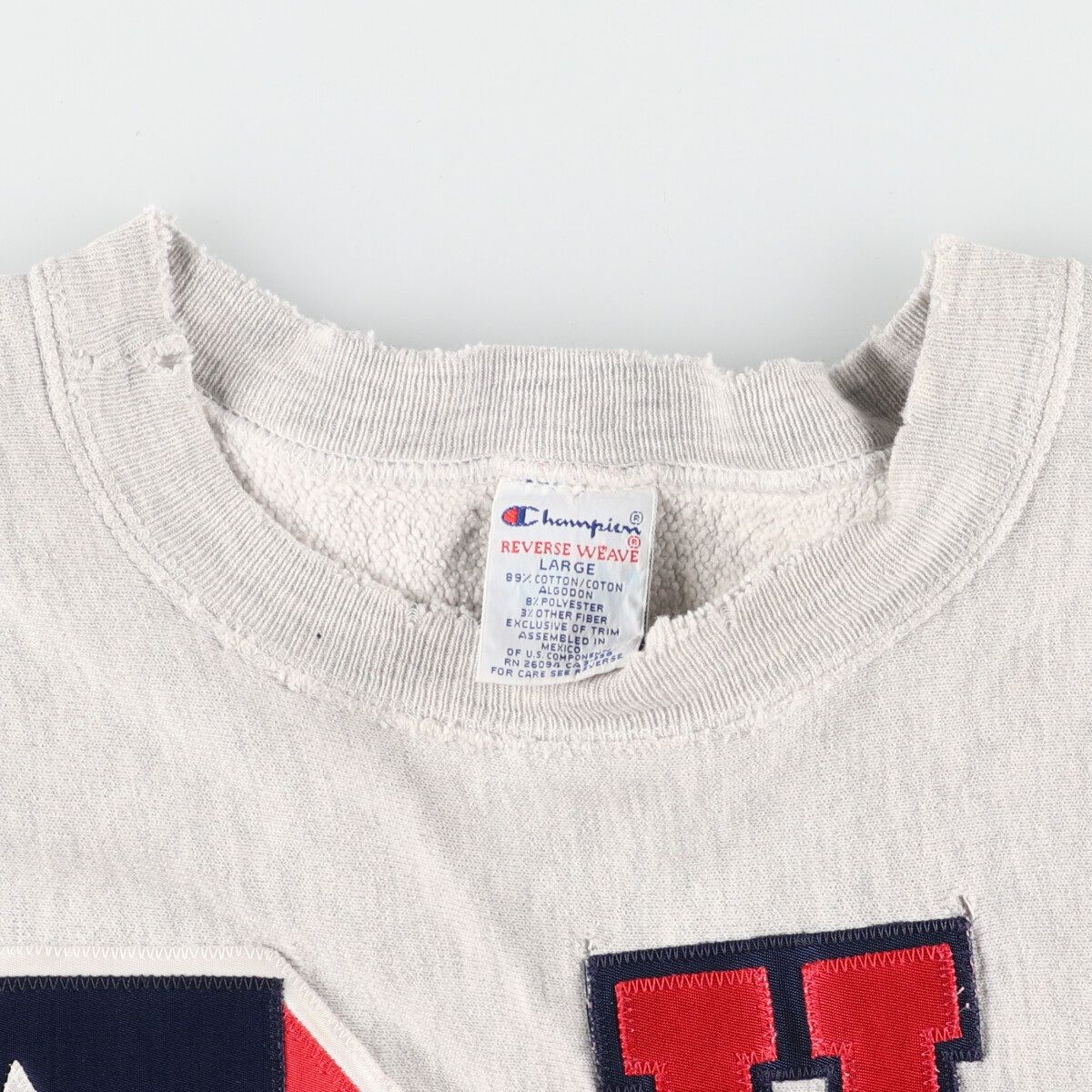古着 90年代 チャンピオン Champion カレッジ ワッペン リバース 
