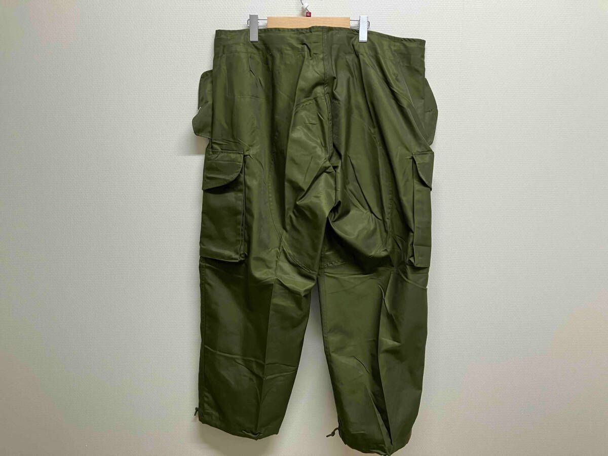 カナダ軍 オーバーパンツ ミリタリーパンツ 80s デッドストック 8415 21 798 8598 WINDPROOF Size 3 Short Large カーキ