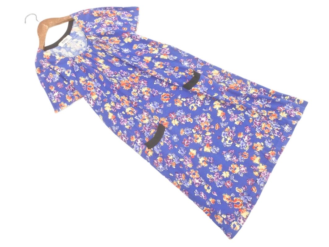 【SONIA RYKIEL】ソニアリキエル（M）総柄 花柄 羽織ジャケット 刺繍 セール】 【リバーシブル】エトワールキルト 中綿アウター