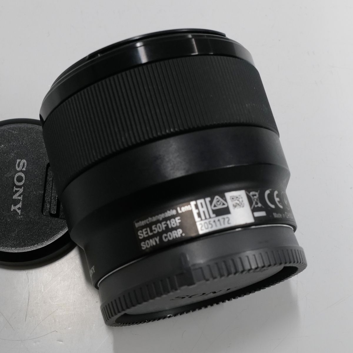 SEL50F18F SONY デジタル一眼α用レンズ USED美品 FE 50mm F1.8 E