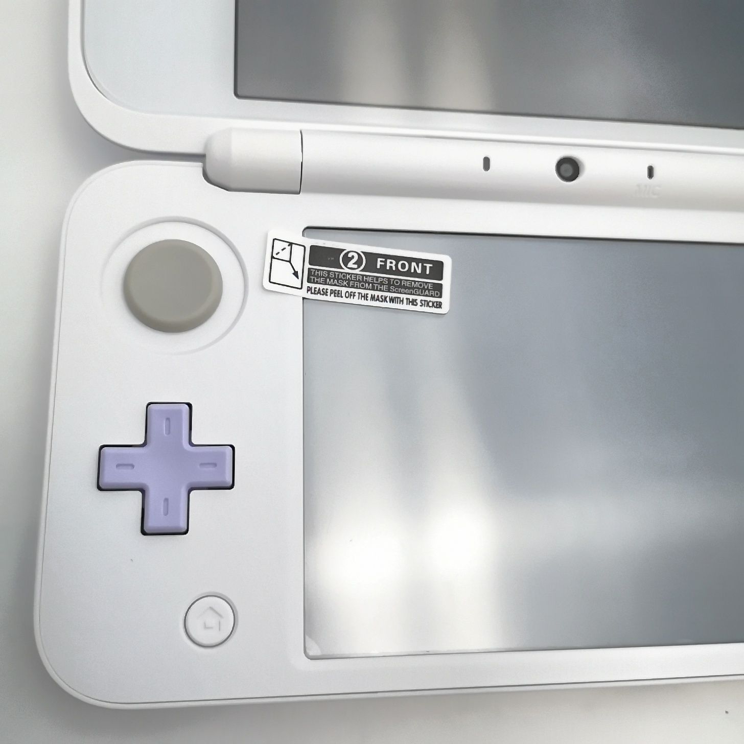 最安 Newニンテンドー2DS Nintendo LL 中古品 ホワイト×ラベンダー 