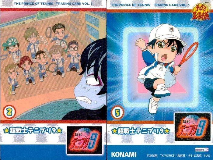 テニプリ　トレカ　越前リョーマ　9枚セット 越前リョーマ トレーディングカード 9枚セット K テニスの王子様
