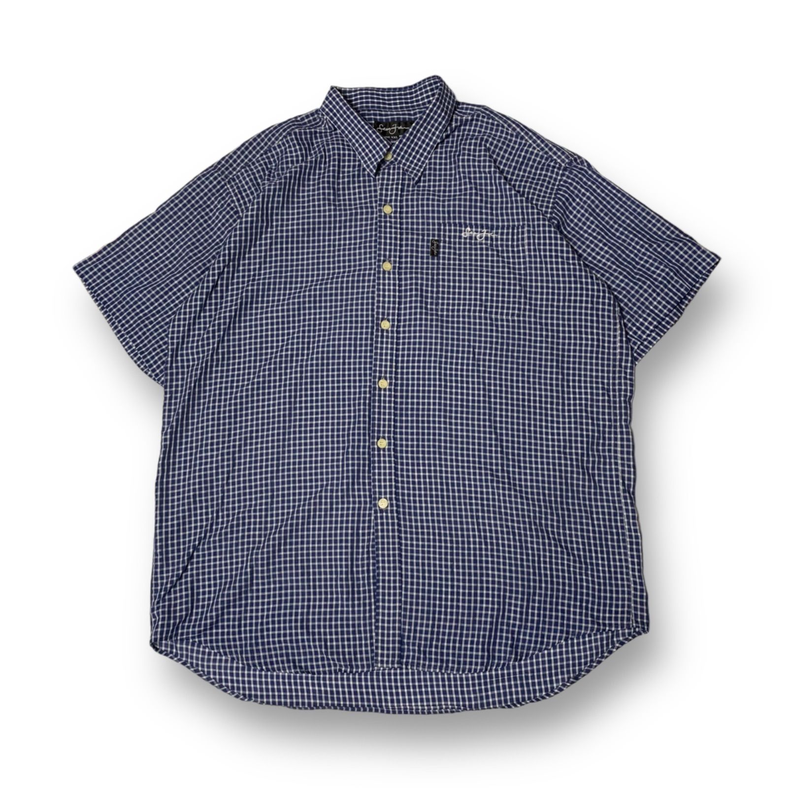 90-00s Sean John S/S Check Shirt ショーンジョン チェックシャツ 