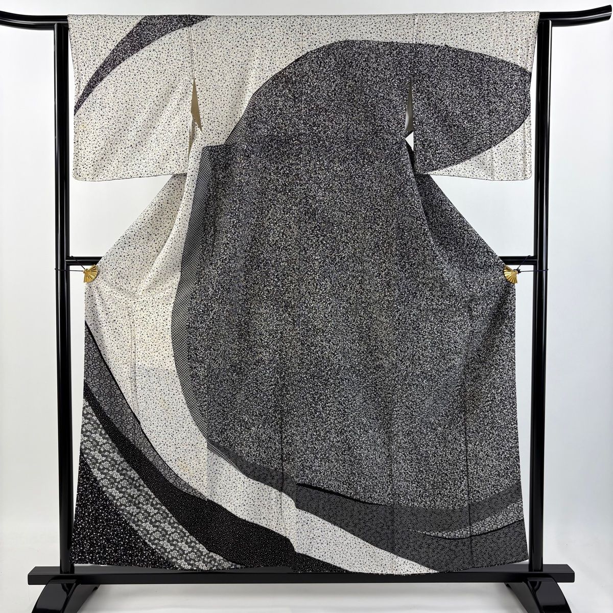 値下げ交渉OK！S寸 伝統工芸 阿波本藍染 訪問着 正絹 B610