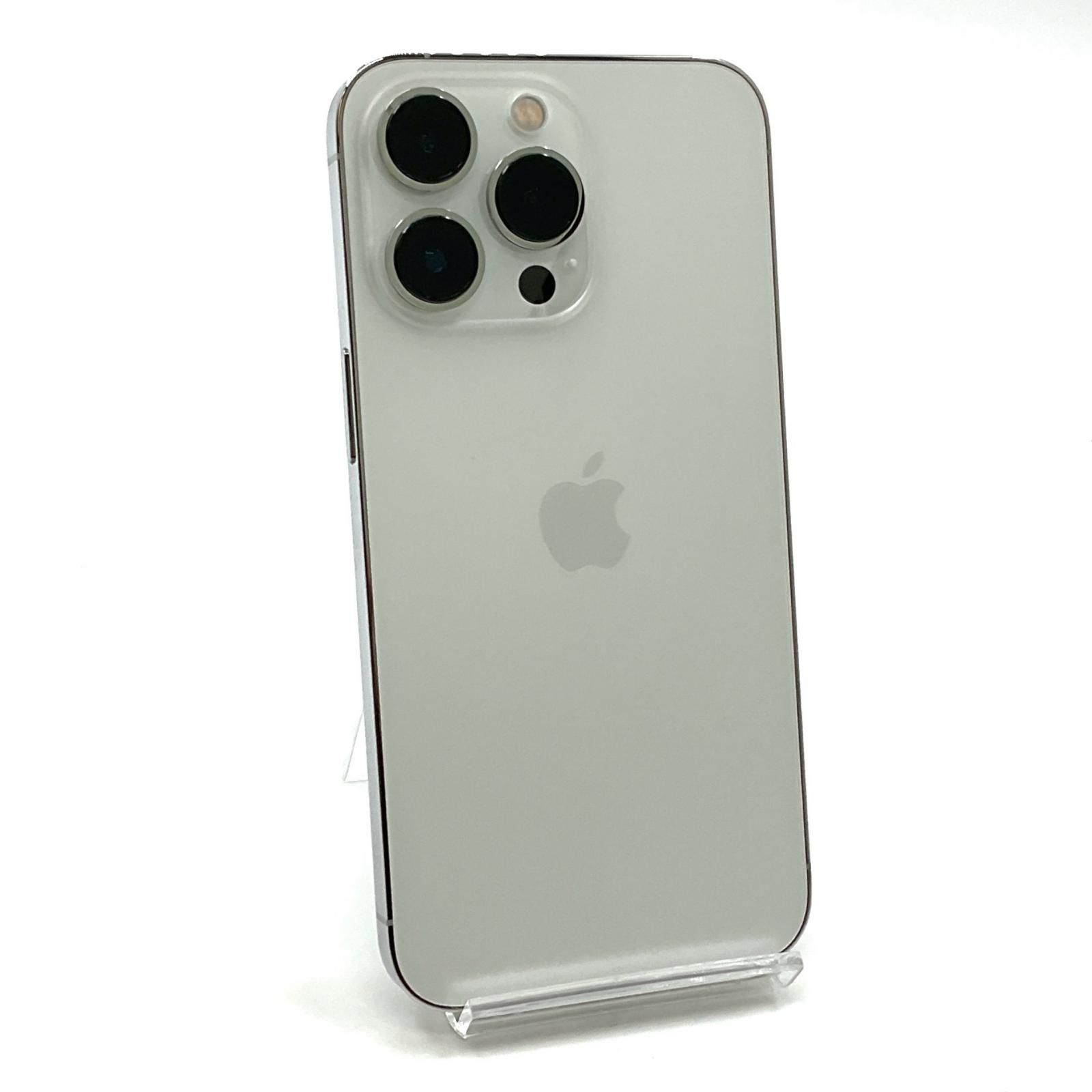 【全額返金保証】【最速発送】Apple iPhone 13 Pro 128GB シルバー docomo SIMフリー 動作確認済 87%