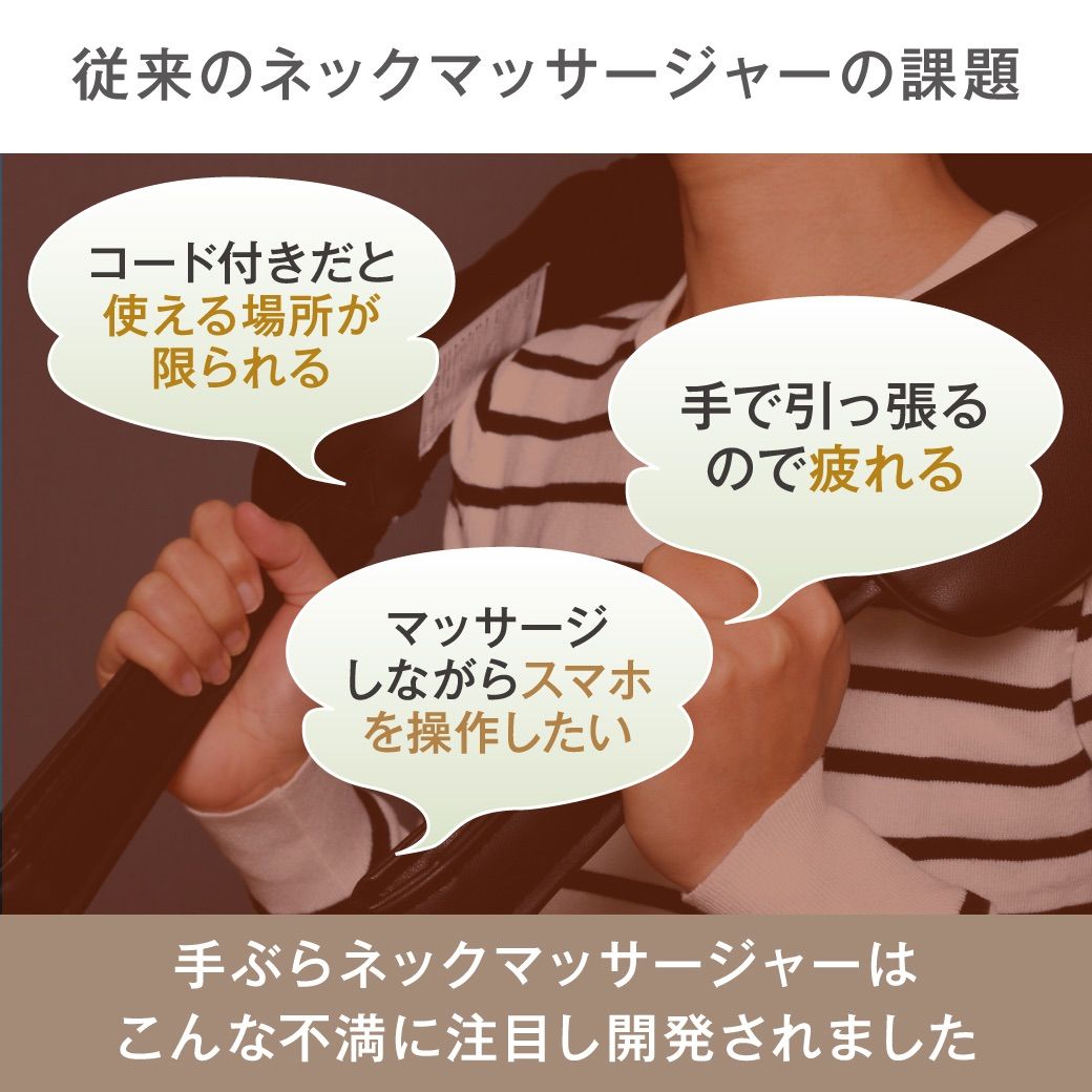 メディラボ手ぶら首肩マッサージャー充電式FR-N27クーポン発行中