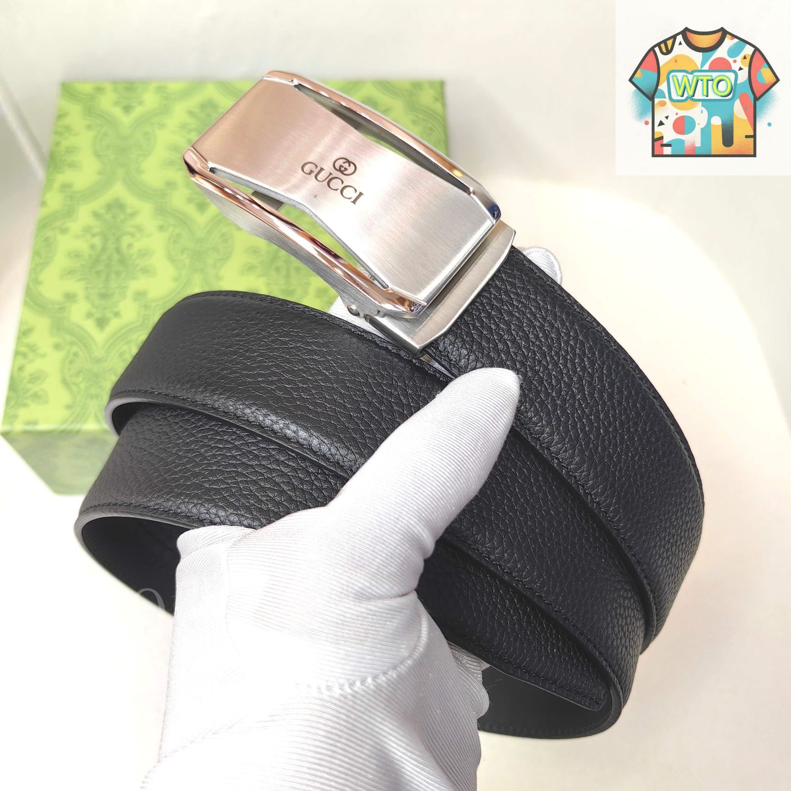 即購入値下げコメントお願いします❁ GUCCI グッチ ベルト 今日特価】Gucci グッチ レザーベルト-3 - メルカリ