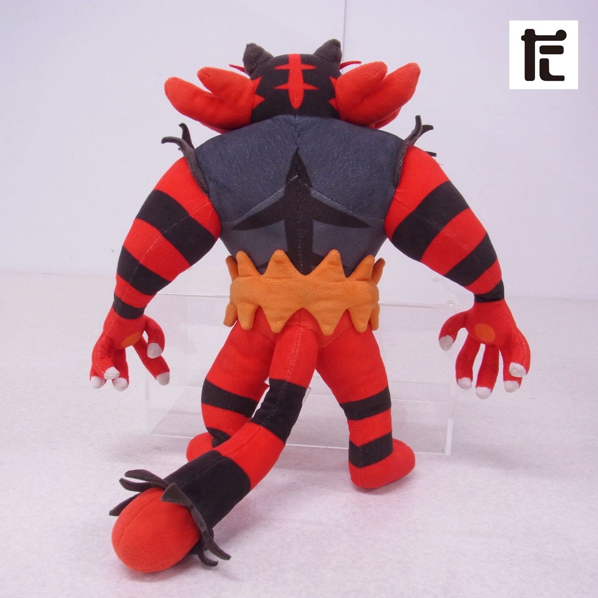 ガオガエン　ぬいぐるみ　ポケモンセンター　タグあり ガオガエン ぬいぐるみ ポケモンセンター タグあり - メルカリ