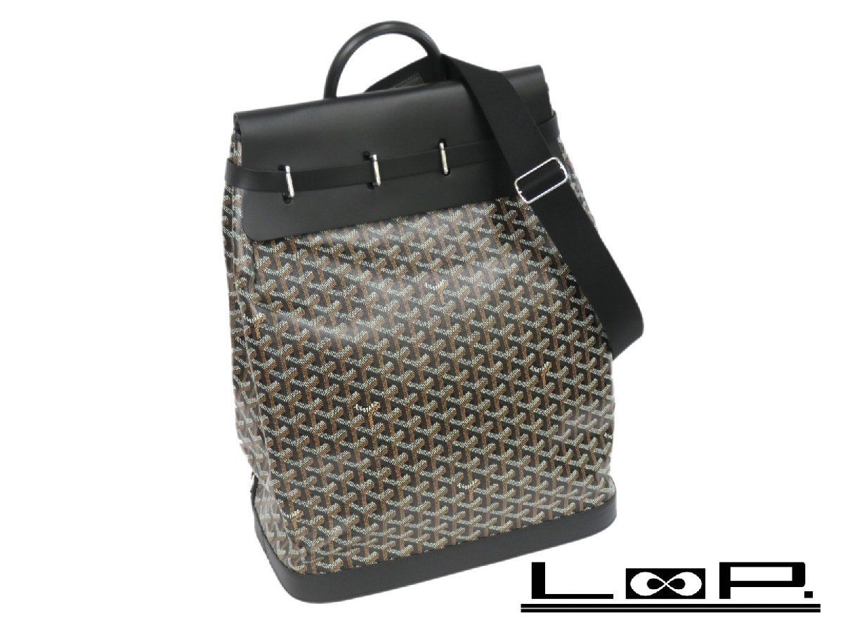 新同】 GOYARD ゴヤール スティーマー PM バッグ 黒【A59982】 - メルカリ