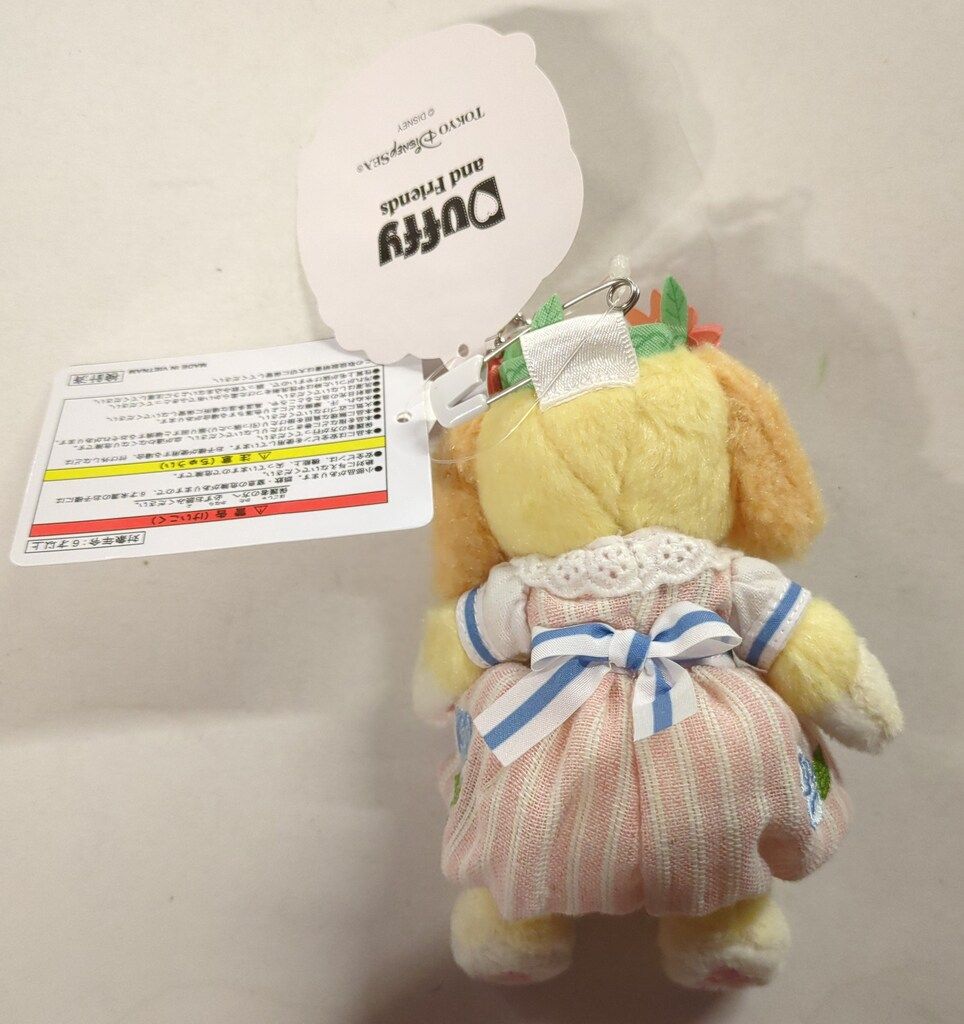 東京ディズニーシー ぬいぐるみバッジ Duffy and Friends Duffy